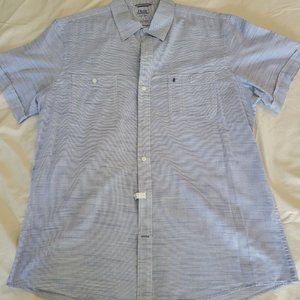Izod Casual Collared Shirt Large